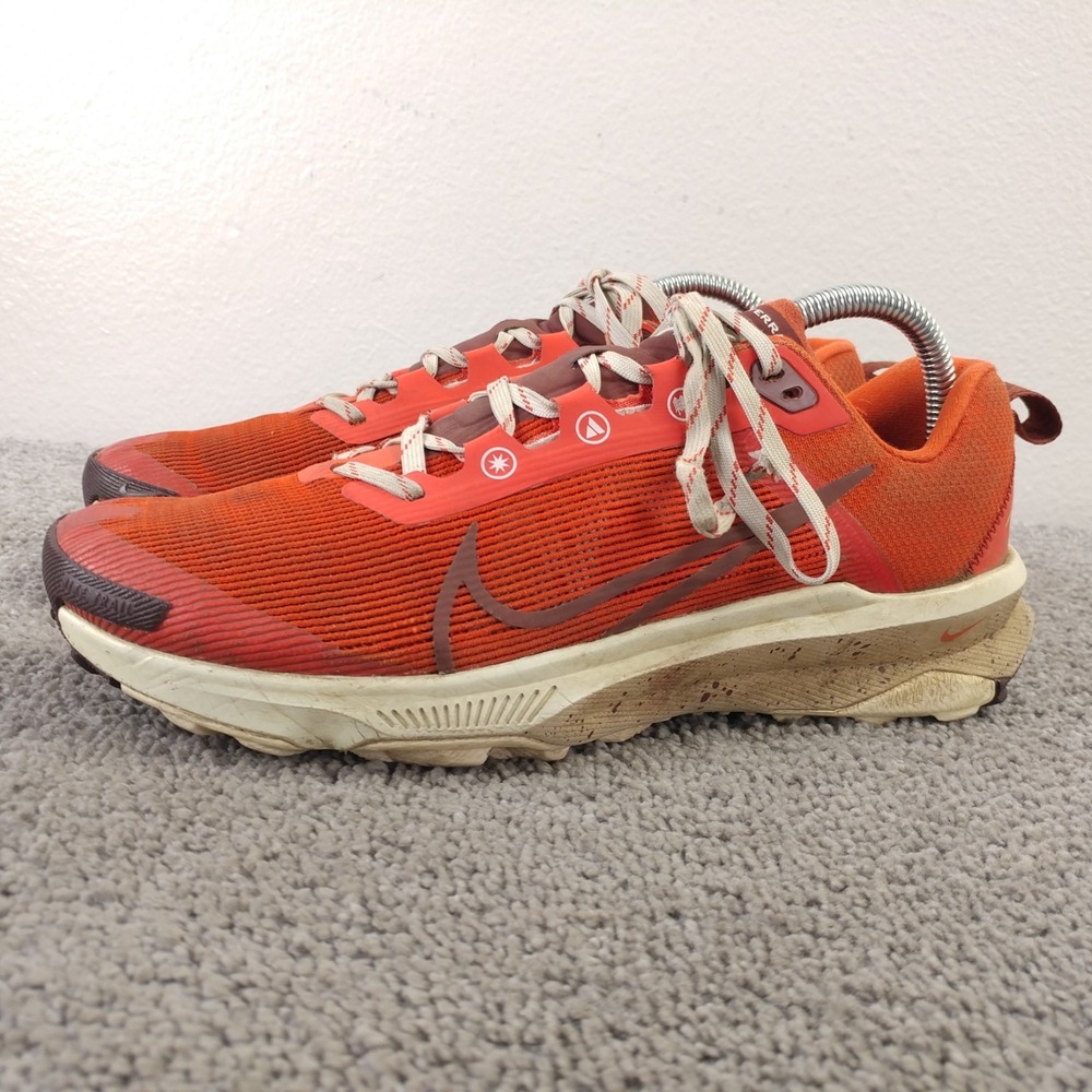 Nike Air Zoom Terra Kiger 9 React DR2693-600 Mens 7.5 Orange Trail Running Shoes